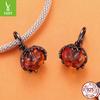 Halloween Skull Pumpkin Pendant Accessories Niche Diablo S925 Sterling Silver Charm Beads