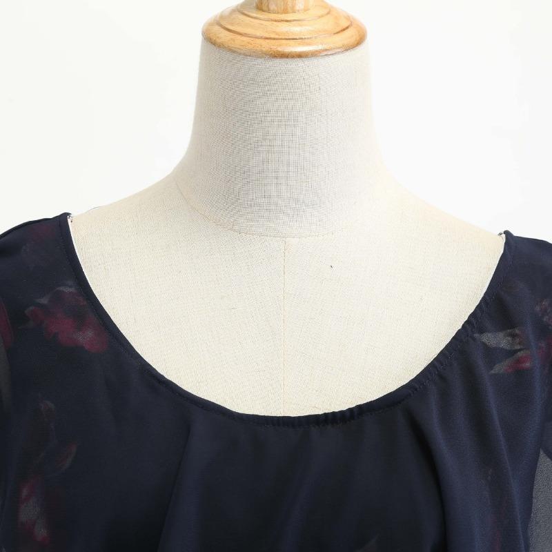 Fashion Women Floral Print Sleeveless Short Mini Dress Party Dress