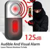 Magnetic Sensor Burglar Alarm Battery Powered Window Sensor High Decibel Alarm Commercial Use