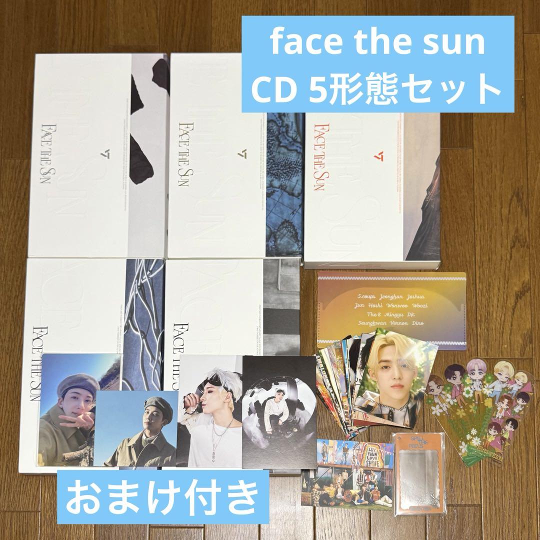 

[USED] Seventeen Face the Sun CD 5-piece set CD only