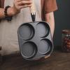 Cast Iron 4-Hole Egg Frying Pan