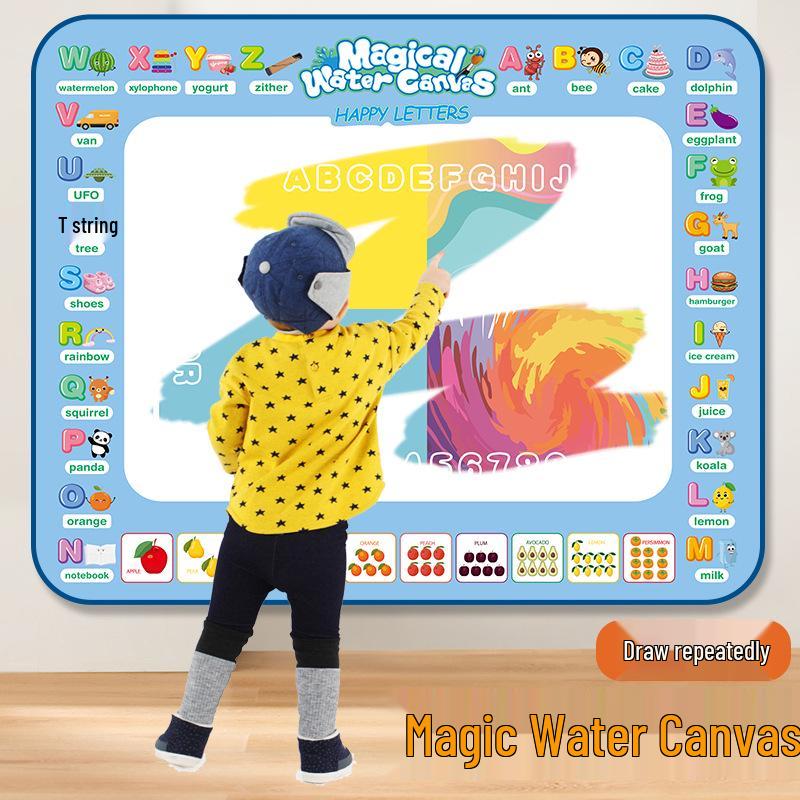 Magic Water Canvas: Children's Colorful Doodle Mat & Drawing Board