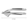 1PC Garlic Press Zinc Alloy Garlic Mincer Crusher with Ergonomic Soft Grip Handle Easy to Squeeze Clean
