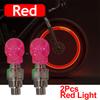 1 Pair Bicycle Lights Motion Sensor LED Lights Road MTB Bike Tire Valve Caps Wheel Spokes Light Bicycle Accessories Neon Flash
