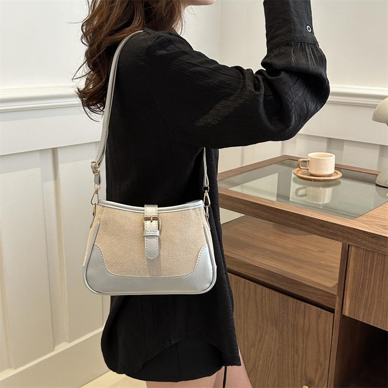Retro Chic Small Square Shoulder Bag For Women Casual Stylish Pu Leather Handbag