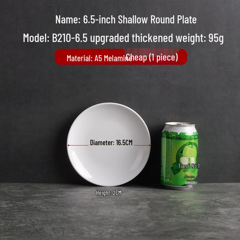 Runde Essteller im Melamin-Porzellan-Stil mit Seidenblumen-Design für Restaurants und Hotels