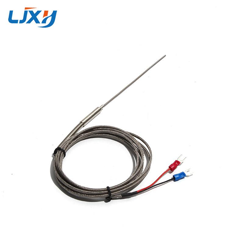 LJXH Wire Dia.1/1.5/2/3/4mm Type K Armored Thermocouple WRNK-191 Temperature Sensor 0~1100℃ Insertion Depth 50mm/100mm/150mm