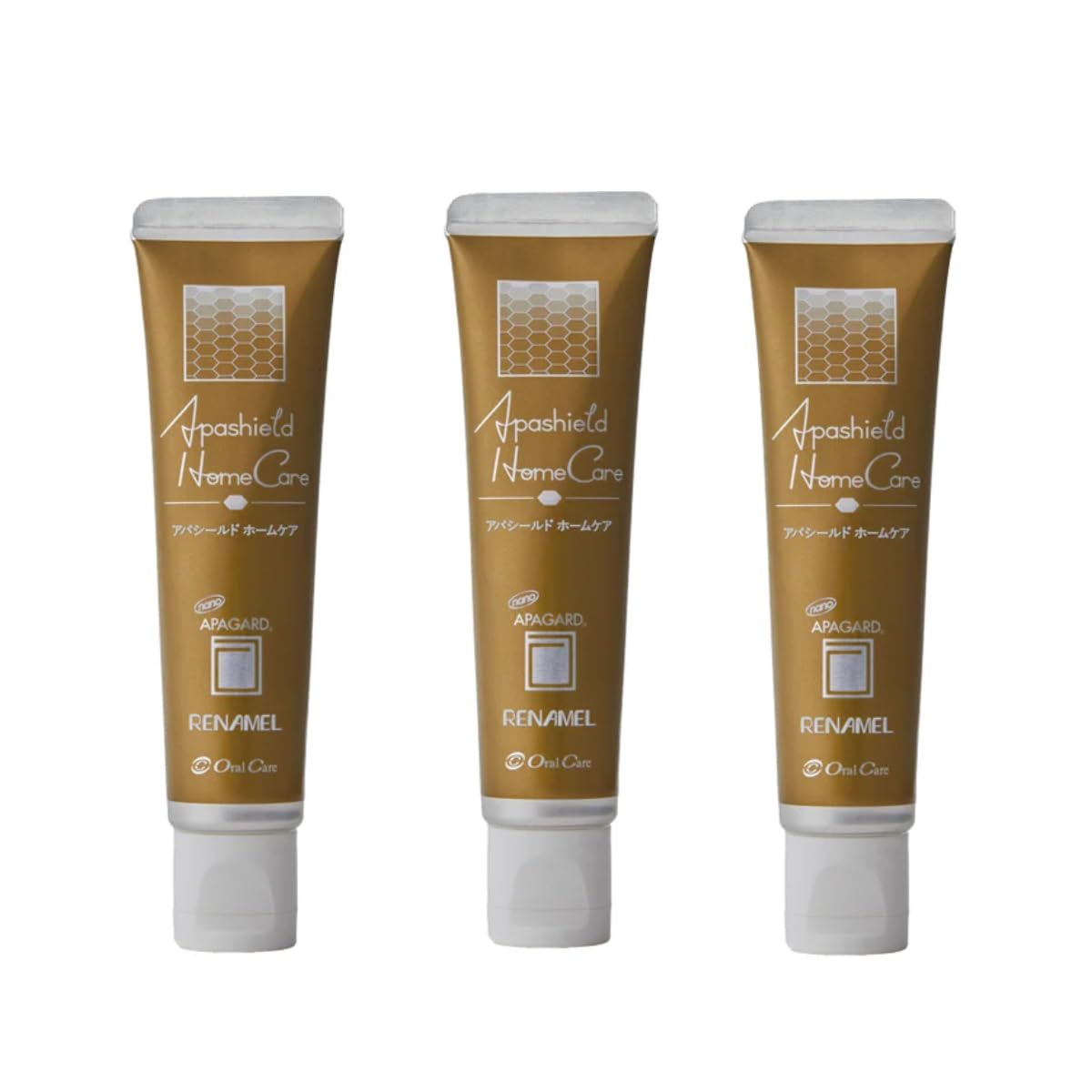 

[Toothpaste for sensitive teeth] Oral Care Apashield Homecare 50g x 3 bottles Quasi-drug