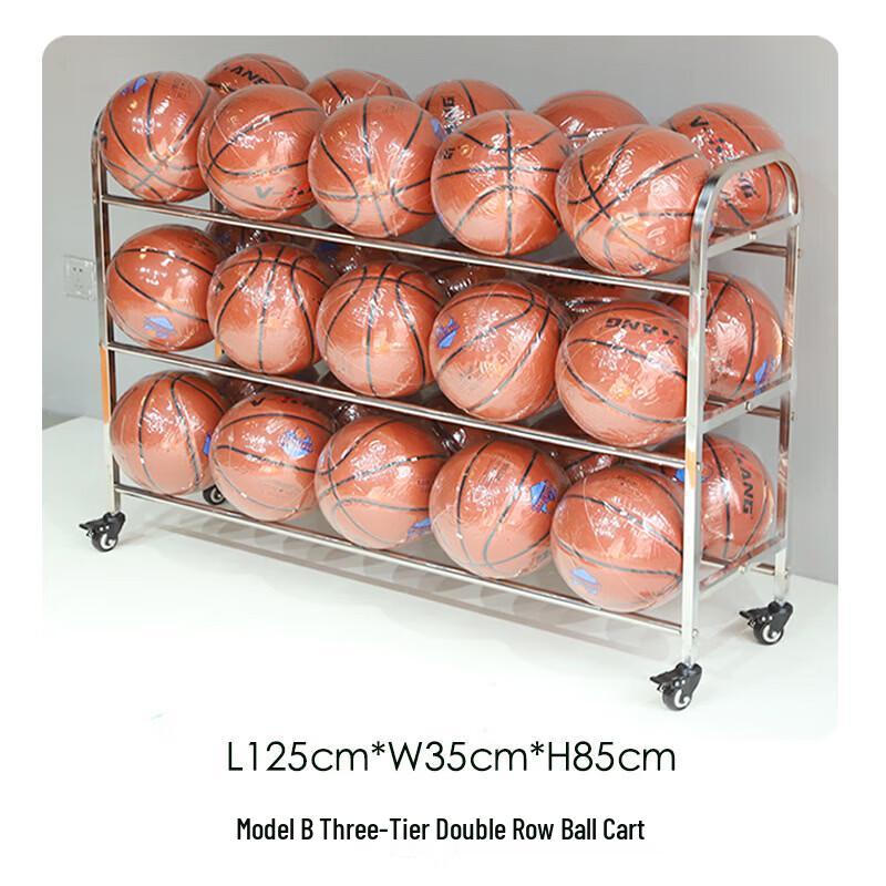 Lizhan Portable Foldable Ball Storage Cart