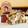 Penguin Series Animal Red Panda Standing Shoulder Decorative Pendant Plush Toy