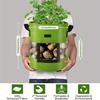 1pc/ 5pcs Durable Garden Grow Bags - Lightweight, Breathable, Non-Woven Fabric, Visual Harvest Window, Drainage Feature