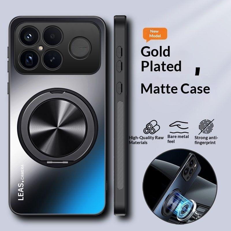 

Преміальний матовий магнітний чохол-підставка для телефону на автомобіль для XiaoMi POCO F8 Ultra F8 Pro, обертання на 360°, захист камери, ударостійкий бампер, чохол Funda For POCO F8 Ultra