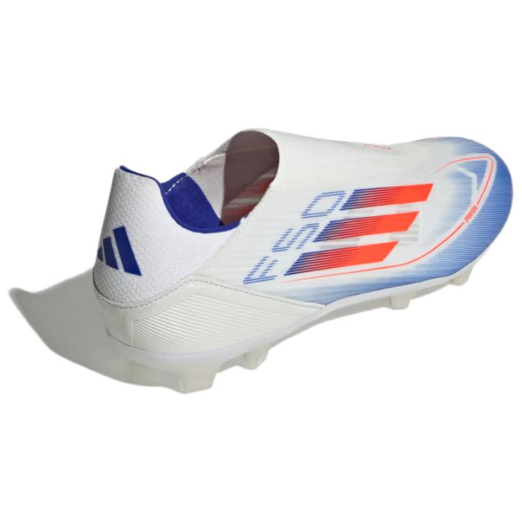 Adidas Adizero F50 League Laceless FG MG Advancement Pack Unisex Sneakers Hvit Skyhvit Solar-Rød IE0606