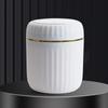 Kompakter Desktop-Mülleimer mit Deckel Desktop-Mülleimer für Büro und Zuhause Kunststoff-Abfalleimer Organisationsbehälter