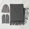 Aisiyalan Grey Winter Touchscreen 3-Piece Set