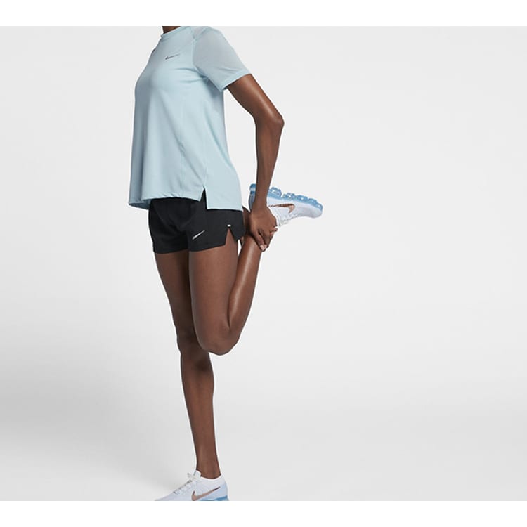 Nike Dri Fit Freizeitshorts Damen Schwarz Moderat 895810-010