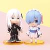 Elegant Rem Statue Model In Wedding Dress Kimono And Maid Costume For Collectors Blind Box Pvc Figure