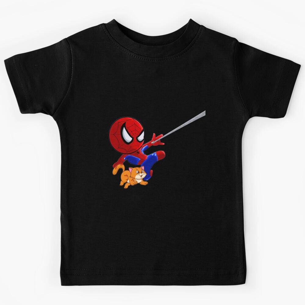 spidercat jump classic t-shirt Kids T-Shirt 140