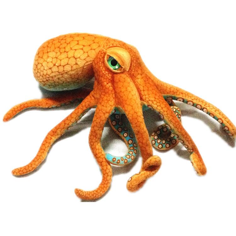 Simulation Octopus Octopus Squid Aquarium Animal Doll Plush Toy Free Children'S Doll Throw Pillow Rag Doll