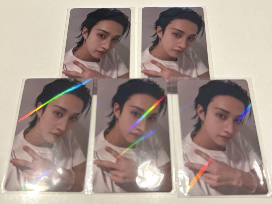 

[USED] HMV Karma Bonus Stray Kids Trading Card Bang Chan Stray Kids Holo