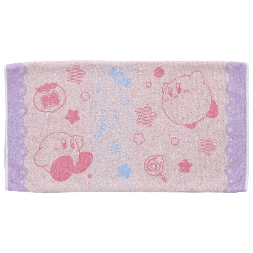 Marushin Towel Pillowcase, Kirby of the Stars, Rainbow Kirby Design, Pillowcase Cover, Bedding, Gift, Birthday Gift, 4585021900