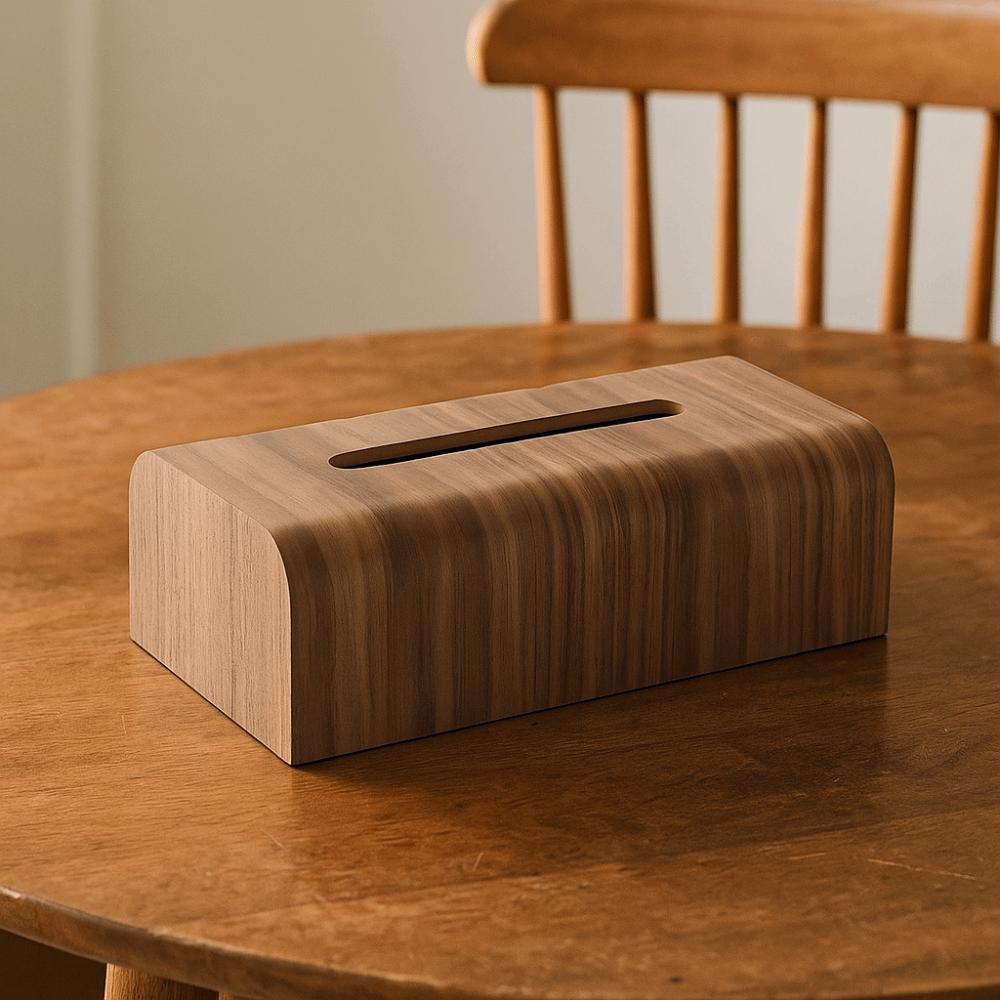 Drawer Design Solid Wood Tissue Box Nordic Style Tissue Holder Tissue Case  Living Room