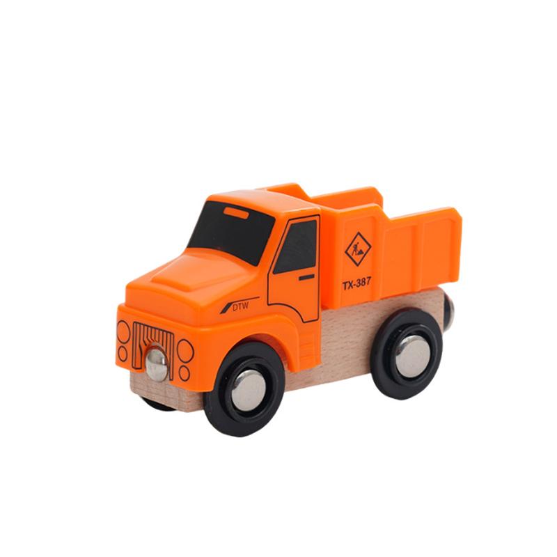 New Wooden Multifunctional Magnetic Car Scenery Car Toy For Kids Compatible with Thomas Wooden Train Track