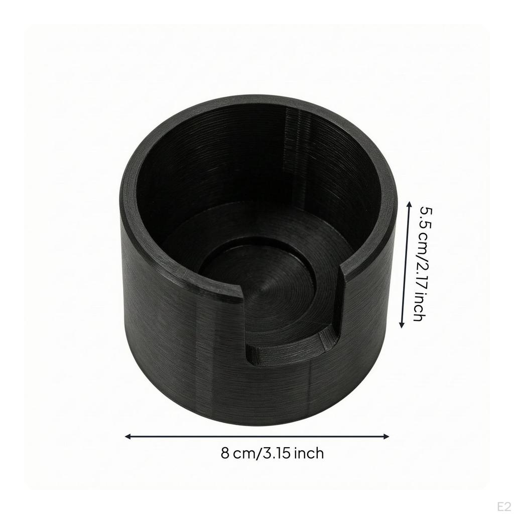 ThreeDimensionalPrinted Portafilter | Stable Cylindrical Support, Textured Surface,