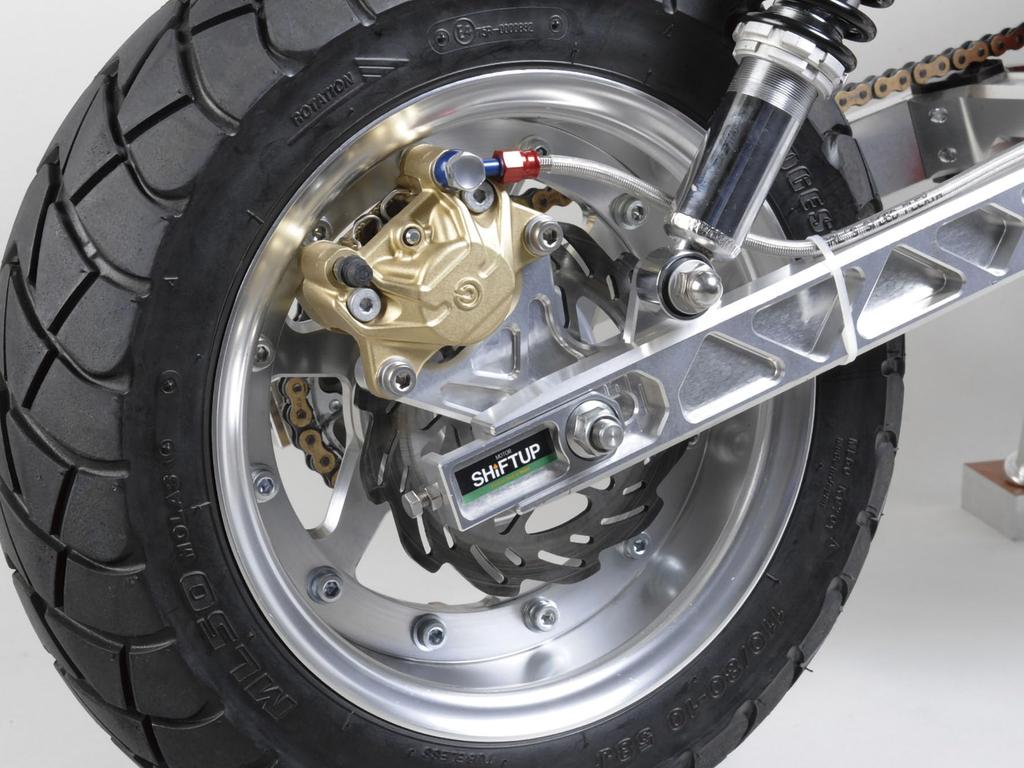 SHIFT UP Rear Caliper Support [Brembo Crab] [Silver] 205187-03