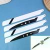 For 450 Series RC Helicopter Glass Carbon Main Rotor Blade Replacement Parts DIY RC Helicopter Propeller Accessories 1Pair