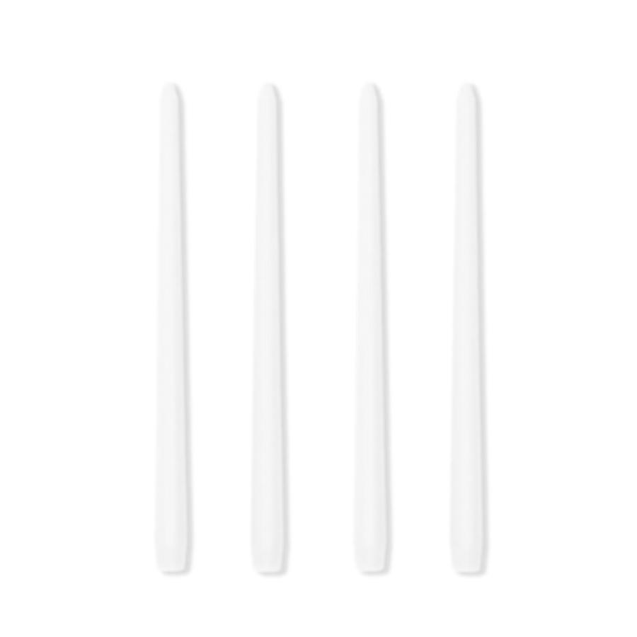 4Pcs Gradient Color Candle Conical Long Rod Candles Dripless Smokeless Candle Romantic Wedding Birthday Party Table Decoration