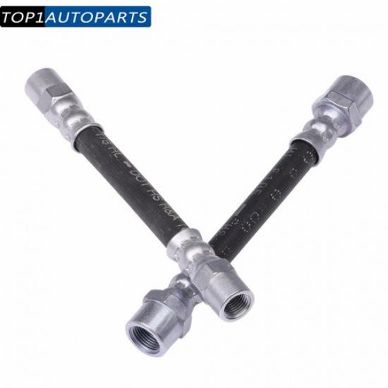 L&R ABS Unit to Rear Brake Line Hose Set Under Hood for BMW E39 525i 2001-2003