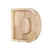 18cm Twenty-six Letter Piggy Bank Wooden Coin Money Saving Box Jar Coins Storage Box Desktop Ornament Home Decor Craft Xmas Gift