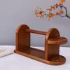 Wooden Yarn Holder Spinning Knitting Tools Crochet Yarn Holder Rotating Thread Spool Wool Ball Winder Rotation Spinner