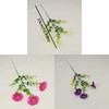 UV Resistant Artificial Morning Glory Flowers Lifelike Simulation Silk Flower  Outdoor