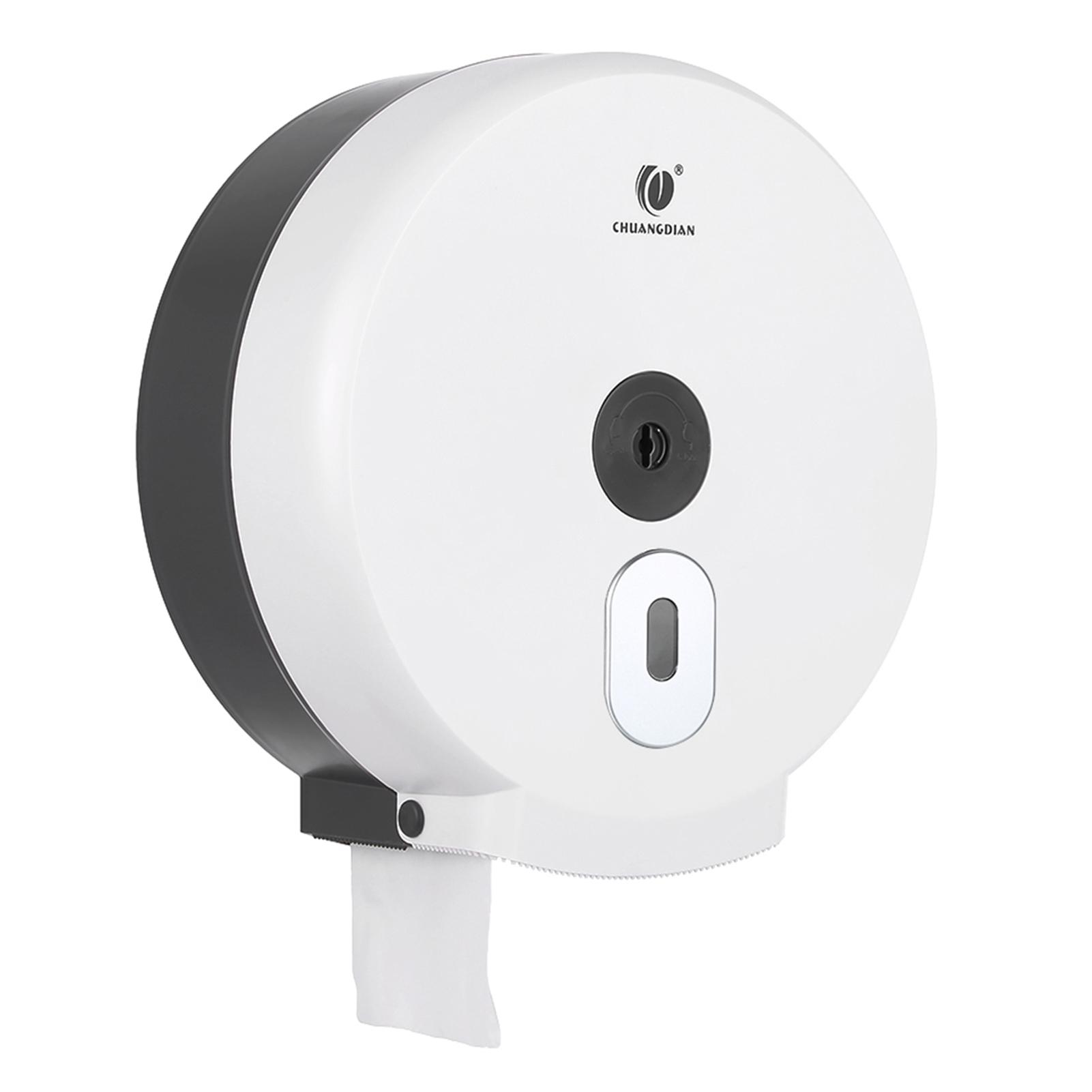 

CHUANGDIAN настенный диспенсер для салфеток для ванной комнаты, круглый держатель для бумажных полотенец, диспенсер для бумажных полотенец