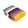 4PCS MOC Parts 24119 Panel Curved 7x3 with 2 Pin Holes Through Panel Surface Mechanical Building Blocks Car Technical Bricks