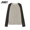 2025 Winter New Long Sleeve Loose Round Neck T-Shirt