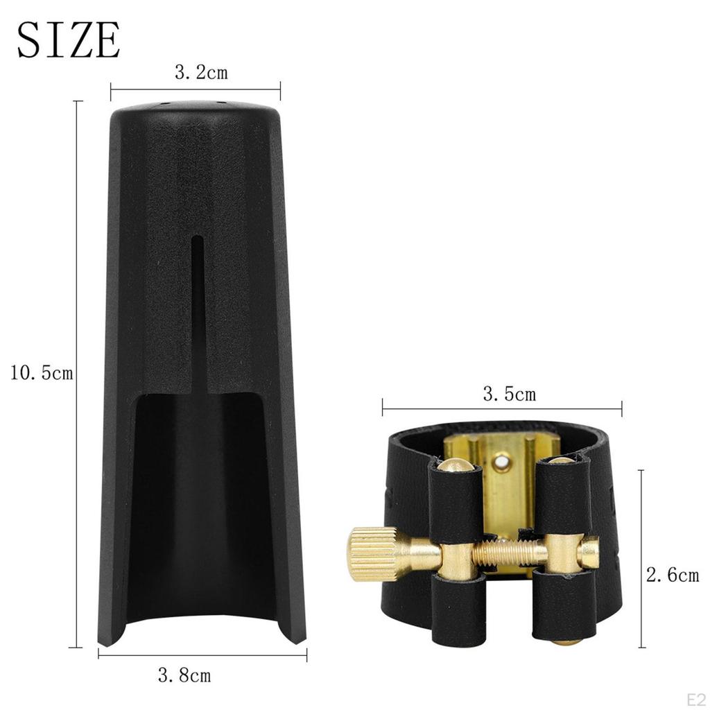 Saxophone Ligature and Mouthpiece Cap Fastener Practice Compact Professional