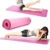 Lengthen NBR   Pad Widened Non-Slip Mat Multifunction Fitness Exercise Cushion 183 X 61 X 1cm(Purple )