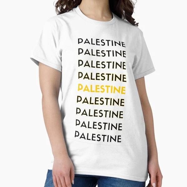 Palestine Classic TShirt Made In UsaAus TShirt S2xl S