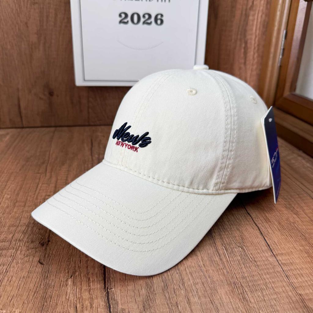 Daily cap washed old English embroidery baseball cap street travel retro style men and women tide