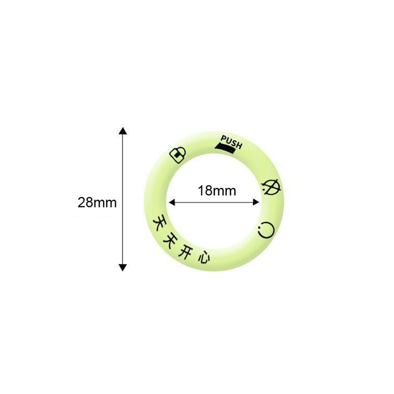 1pc Motorcycle Key Hole Decorative Cover Motorcycle Luminous Switch Ring Styling Sticker Motorcycle Ignition Key Stickers