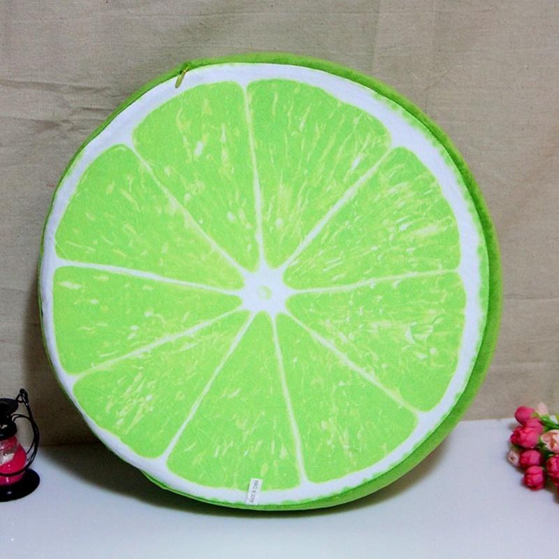 

Новая индивидуальная креативная 3d подушка с фруктами, подушка, мягкая подушка для именинницы, киви, диванные подушки на детский день