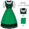 Bavarian Women's Oktoberfest Costume - Halloween Carnival Dungaree Set