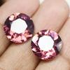 Natural Sapphire Loose Gemstone 15.45 Ct Pair Round Cut Padparadscha September Birthday Birthstone