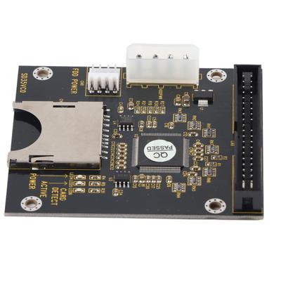 SD auf 3,5-Zoll-IDE SD/SDHC/SDXC/MMC-Speicherkarten auf IDE 40-Pin-Stecker-Adapter