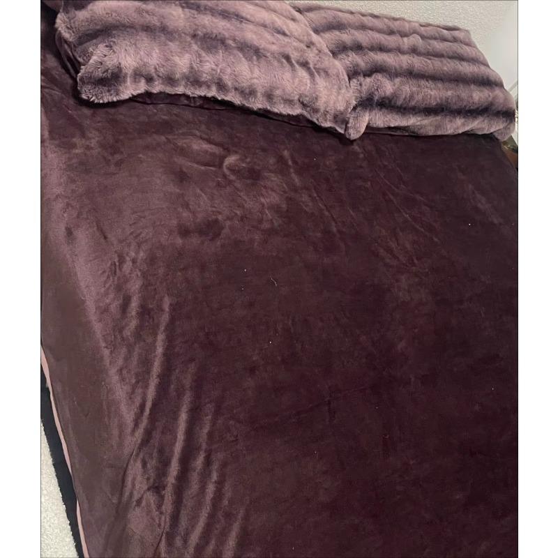 New Rabbit Velvet Milk Velvet Thickened Rabbit Fur Warm Four-piece Set, 1.5m 1.8m Bed Sheet Four-piece Set