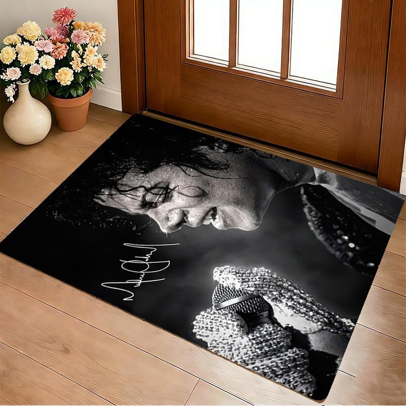 Michael Jackson Living Room Nonslip Area Rug Soft Carpet For Bedroom Gameoom Playroom Sofa Office Home Decor Doormat