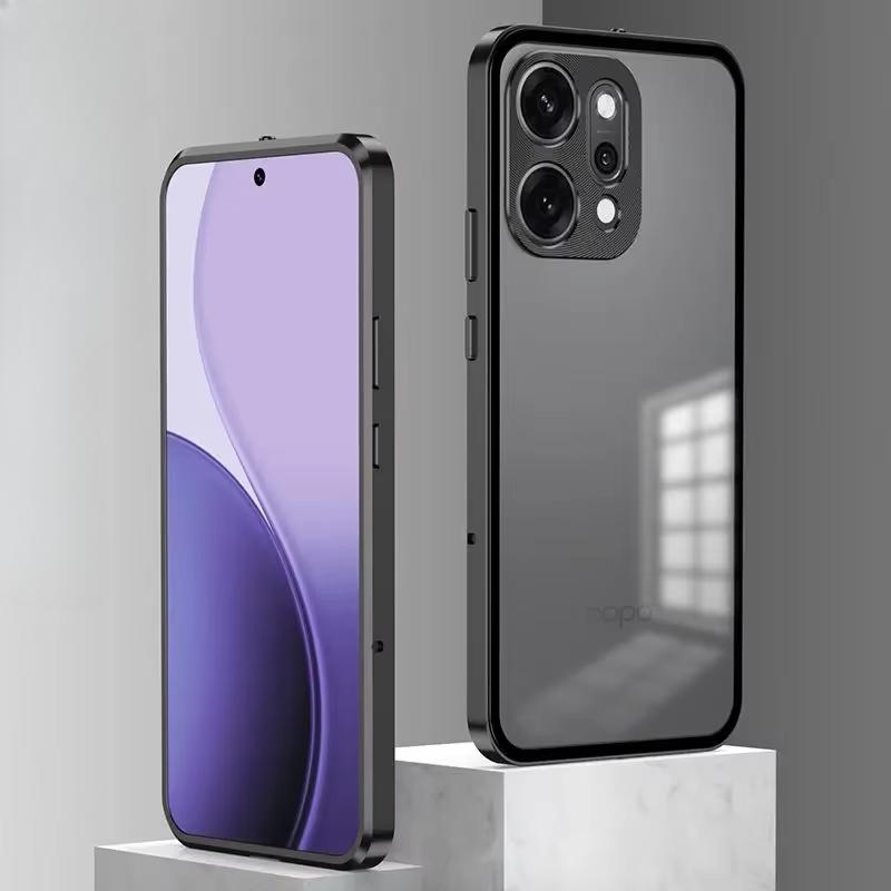 For OPPO Reno 14 Pro Aluminium Alloy Metal Frame Case For OPPO Reno14 Pro Protect Heat Dissipation Shell Phone Cover Bumper